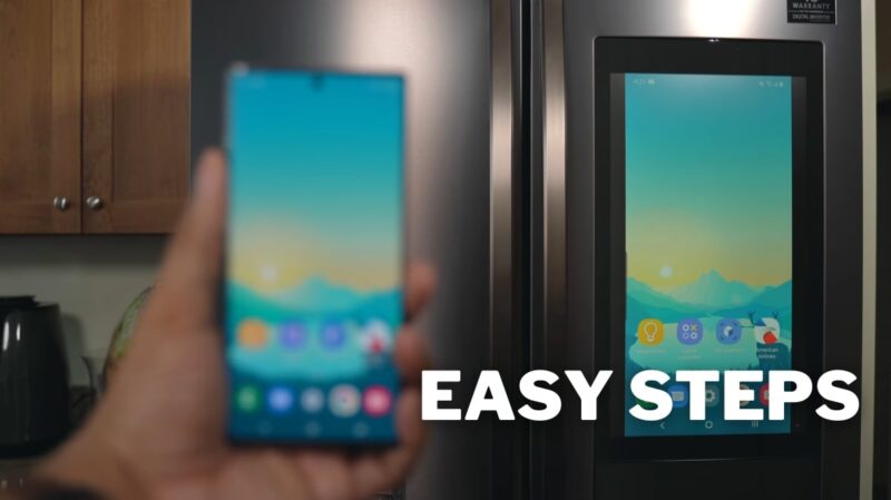 smartphone controlling refrigerator 1